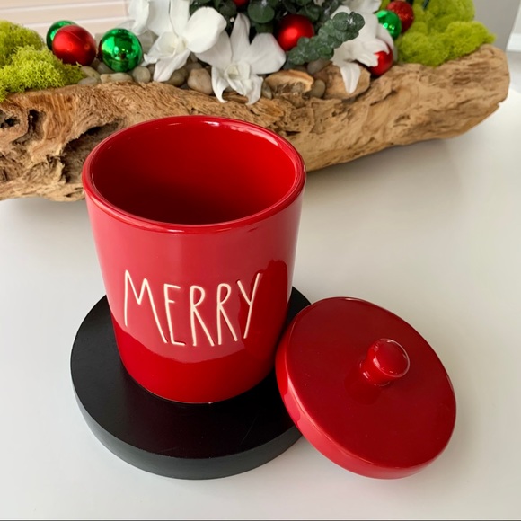 ✨HP✨ Rae Dunn “TIS THE SEASON” & “MERRY” Set - Picture 3 of 7